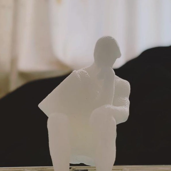 The Thinker Toothpaste Dispenser Cap