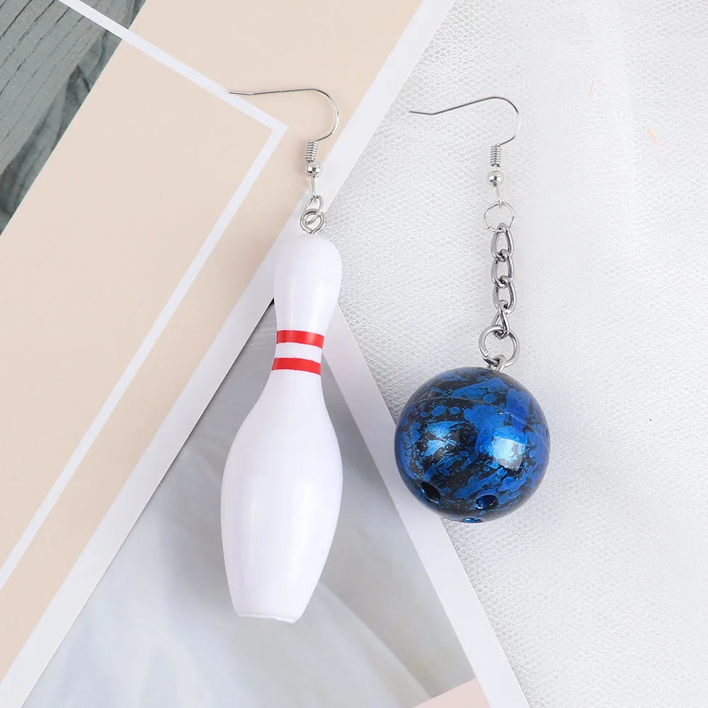Bowling Earrings