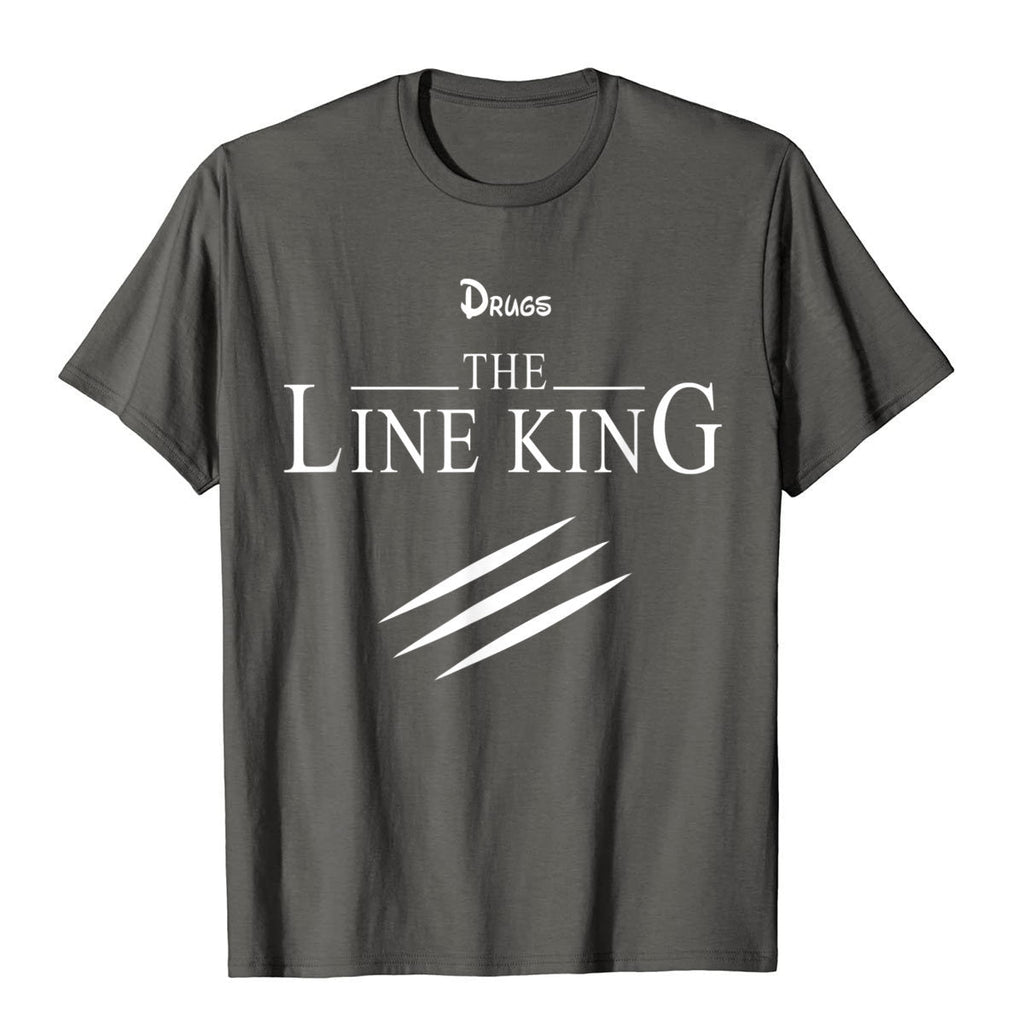 Drugs The Line King Tee