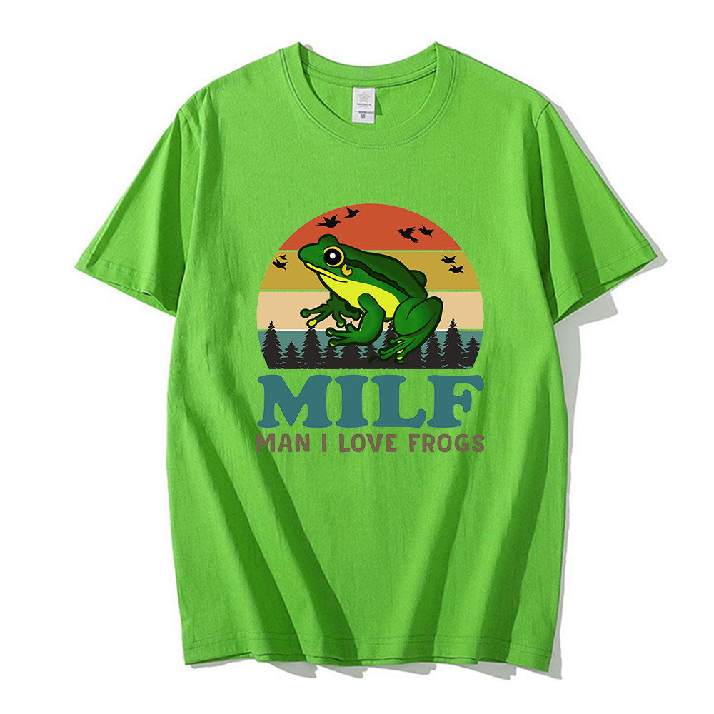 MILF Man I Love Frogs Tee