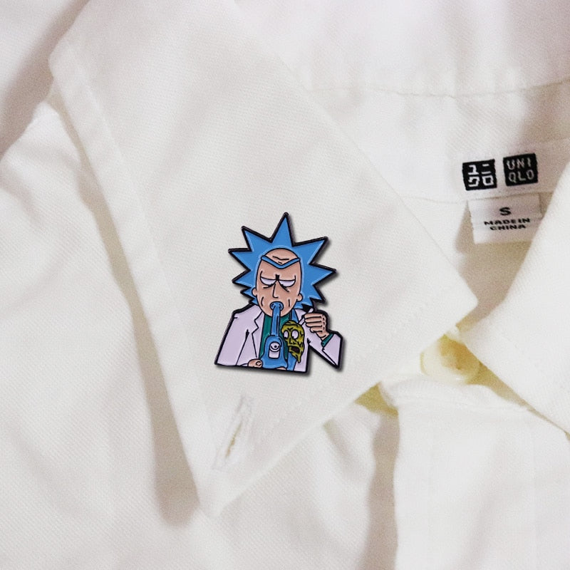 Rick & Morty Dabs Pin