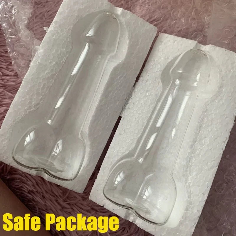 Penis Shaped Cock Tail Glass
