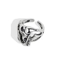 Molten Silver Ring