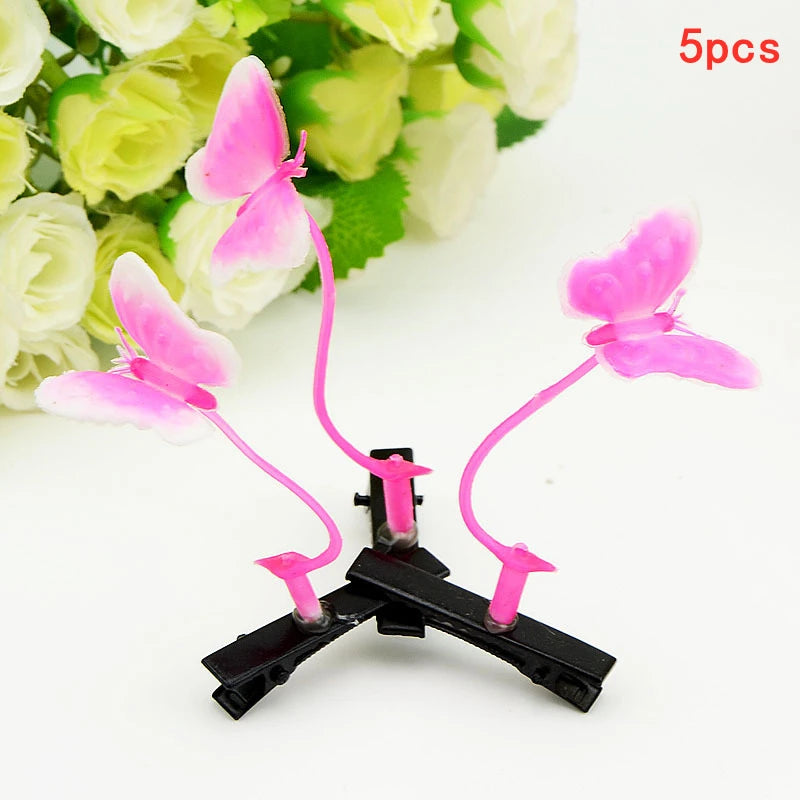 5Pcs Bean Sprouts Hair Clips