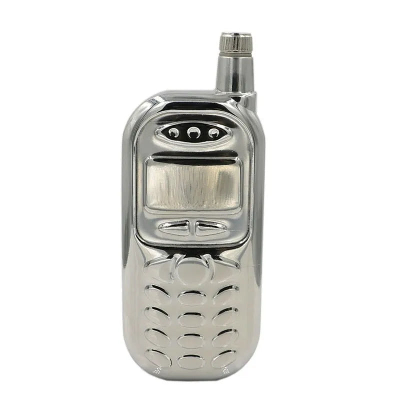 3oz Stainless Steel Mobile Phone Flask