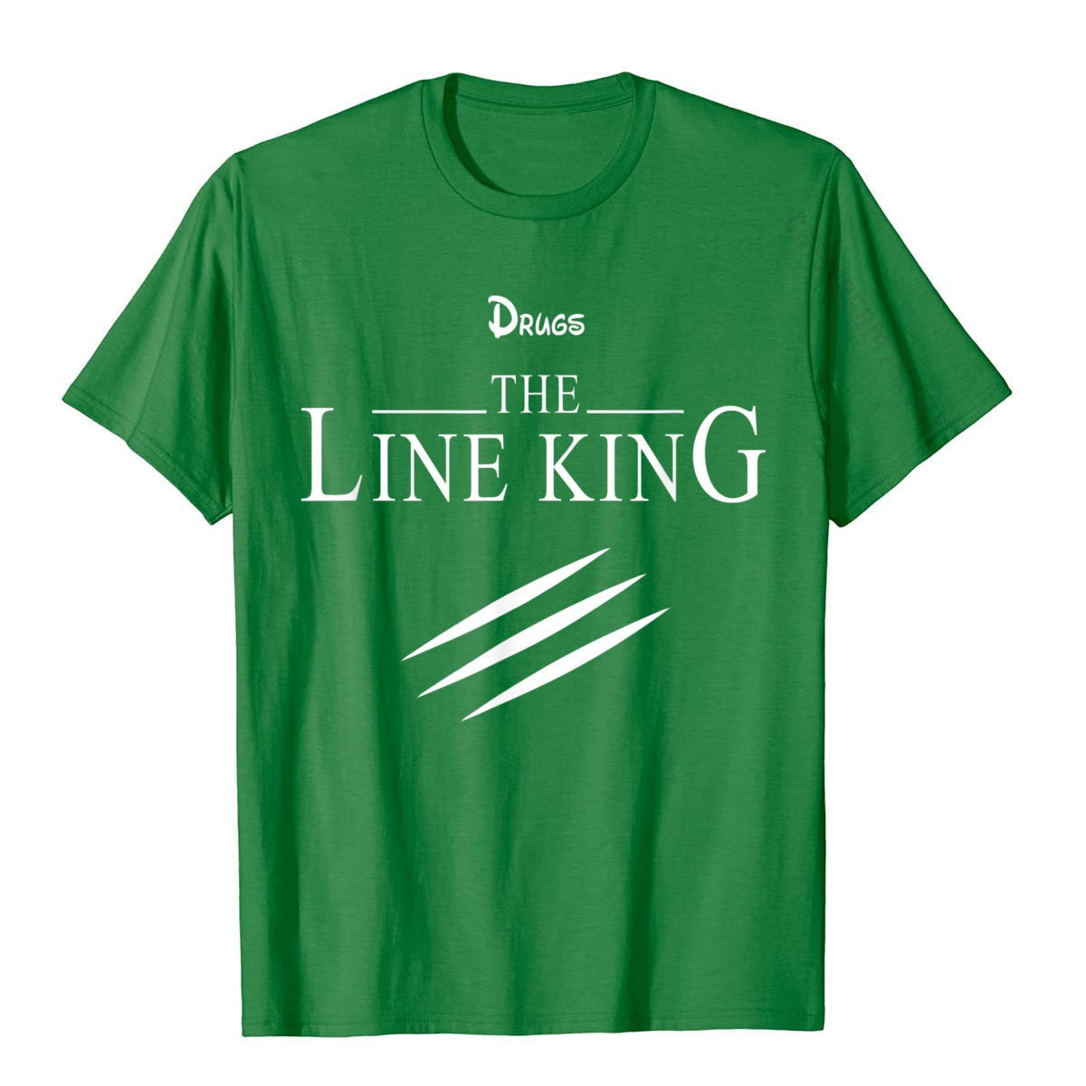 Drugs The Line King Tee