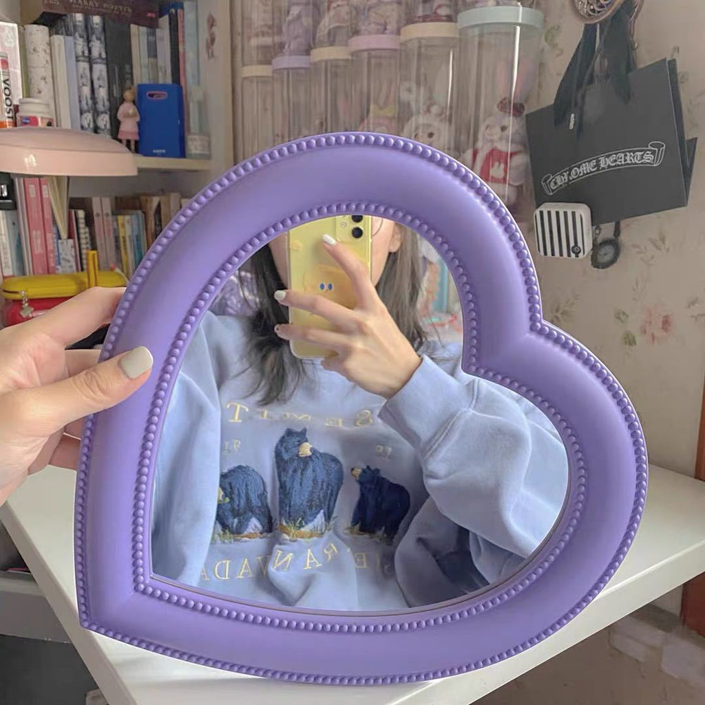 Love Heart Cosmetic Mirror