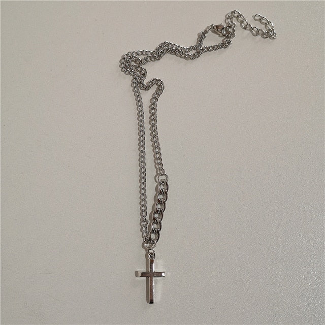 Silver Hearts Necklace Set