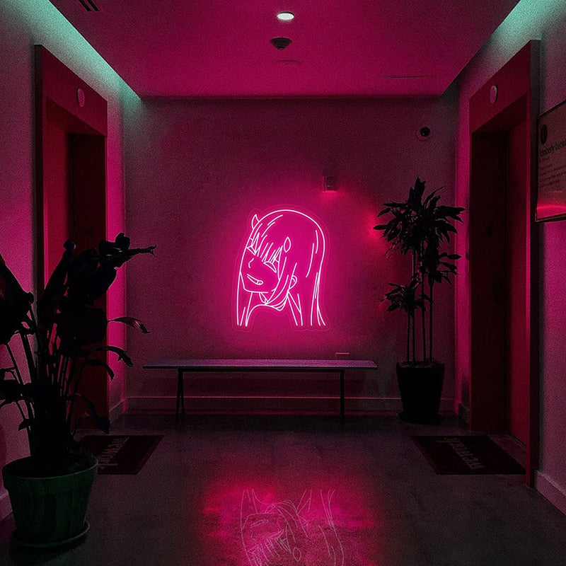 Zero Two Neon Light