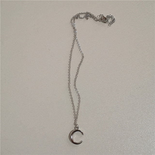 Silver Hearts Necklace Set