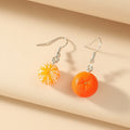 Orange Earrings
