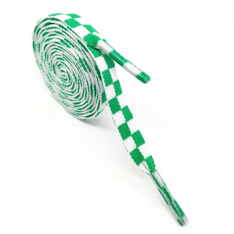 110cm 1pair Checkered Shoelace