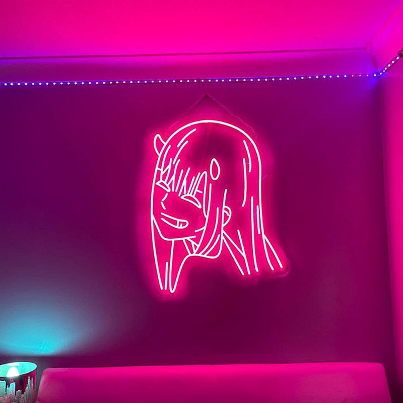 Zero Two Neon Light