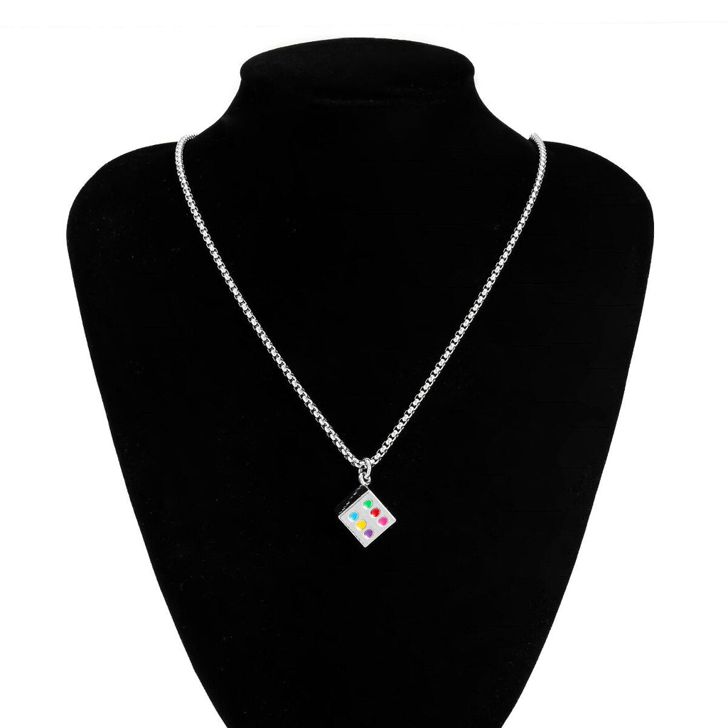 Happy Dice Necklace