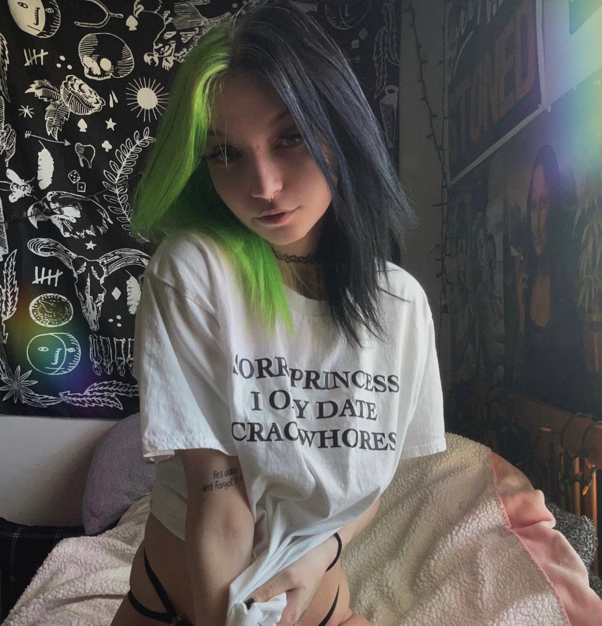 Sorry Princess I Only Date Crack Whores Tee
