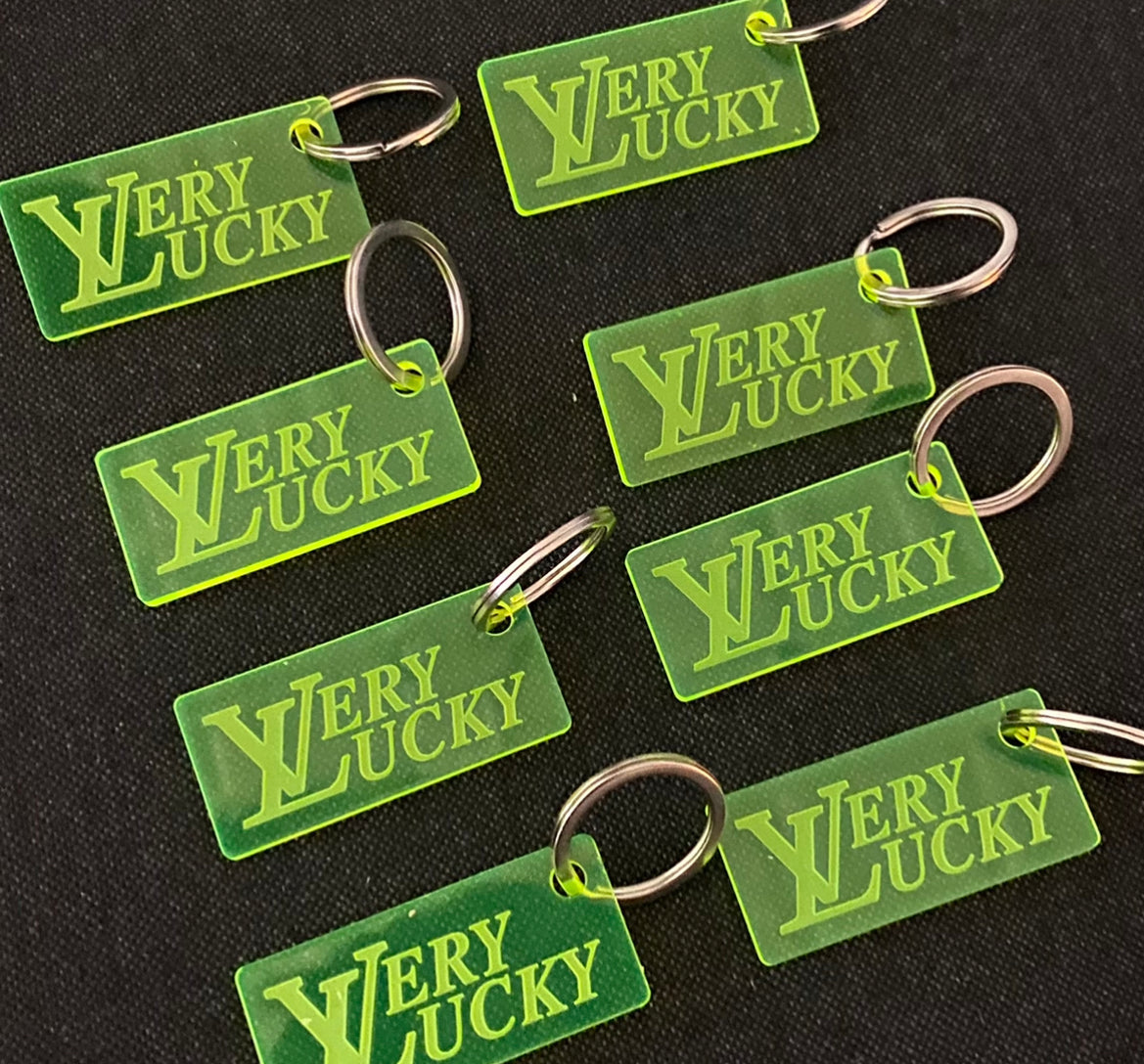 "Very Lucky" Keychain