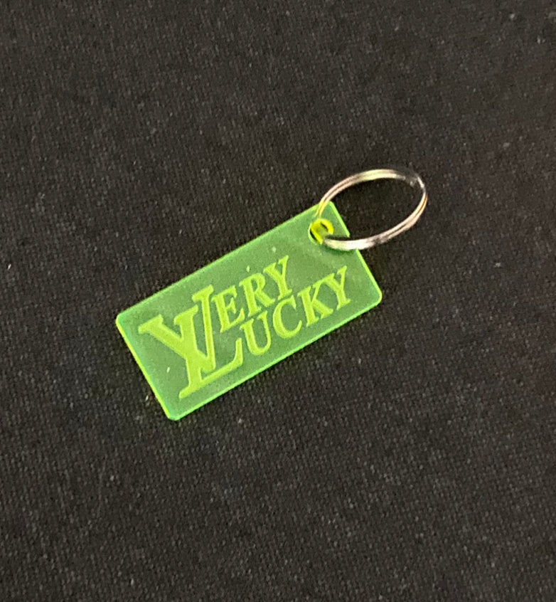 "Very Lucky" Keychain