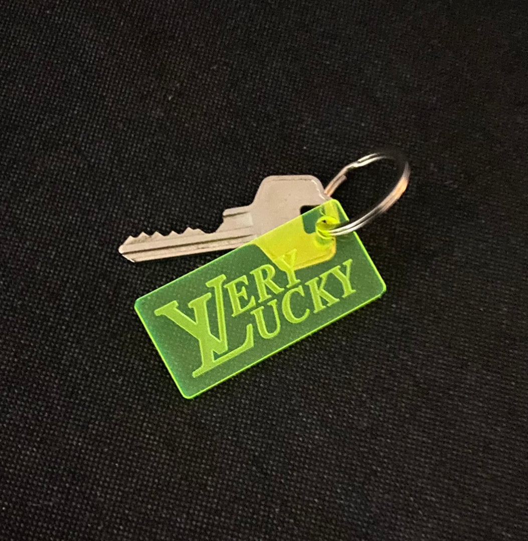 "Very Lucky" Keychain