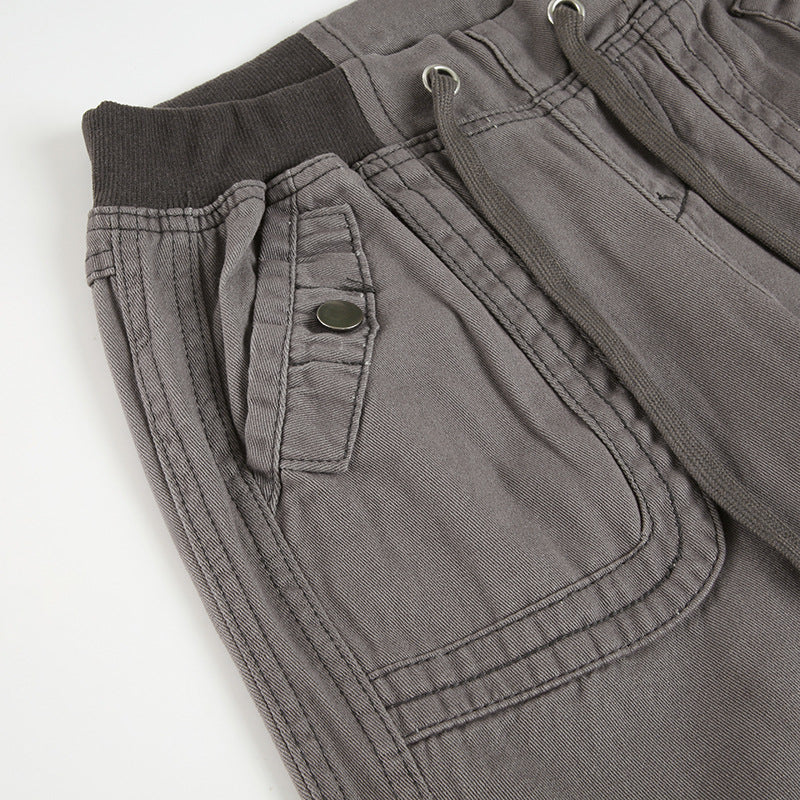 Pin Stripe Y2k Low Rise Boot Cut Jeans