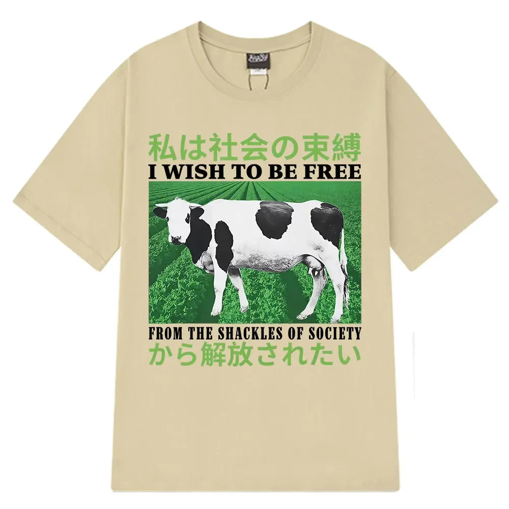 I Wish To Be Free From The Shackles of Society Tee