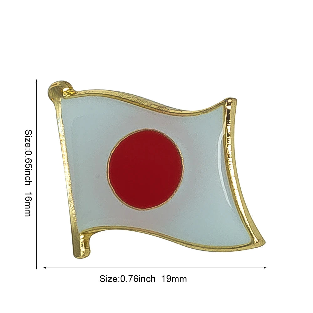 Countries Flag Lapel Pin