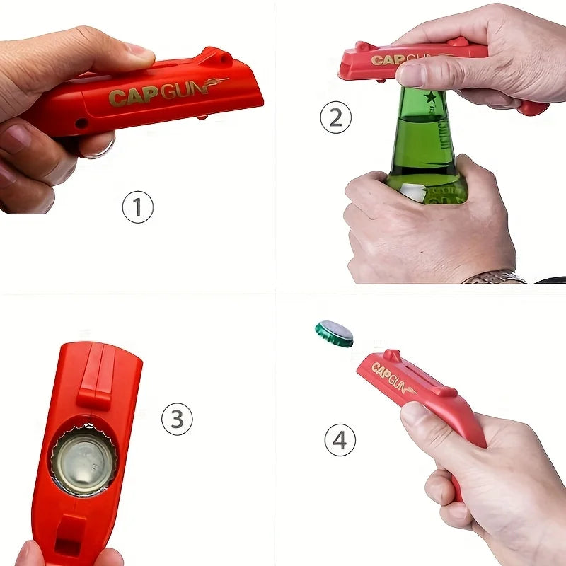 Bottle Cap Gun Bottle Opener