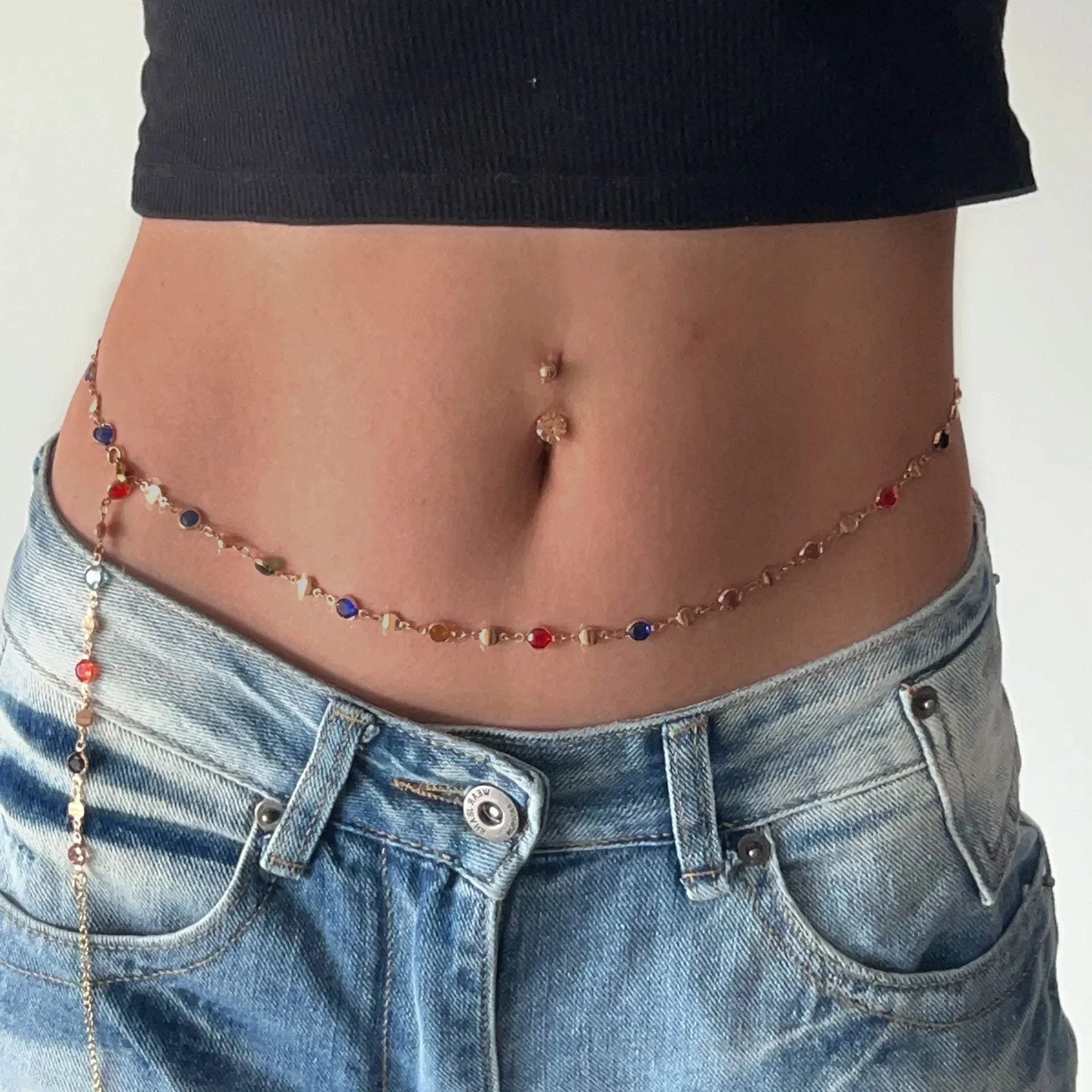 Crystal Waist Chain