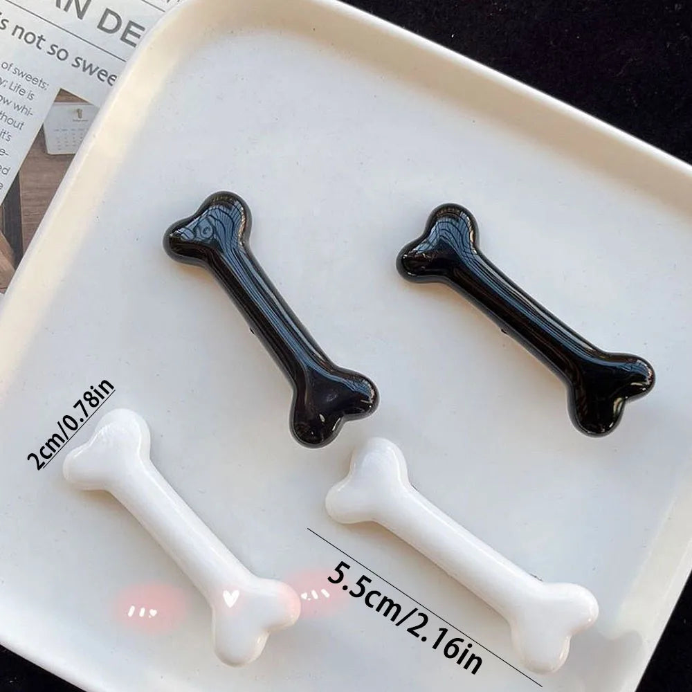 White Bone Hair Clip