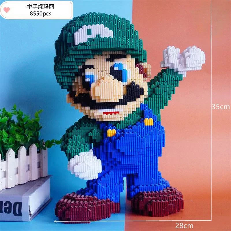 Super Mario Large Block 3D Puzzle Assembly Toy