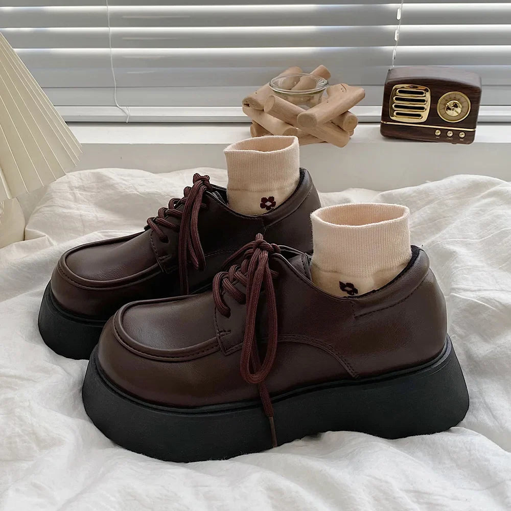 Low Top Leather Boots
