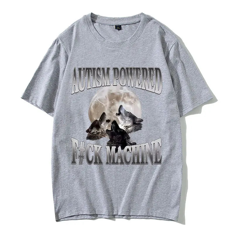 Autism Powered F*ck Machine Tee