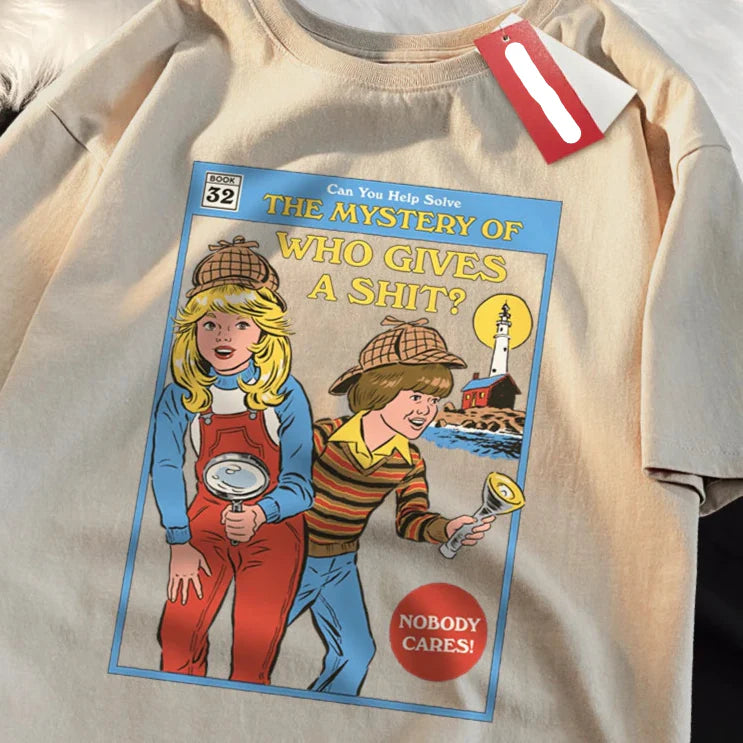 Can You Help Solve The Mystery Of Who Gives A Shit Tee