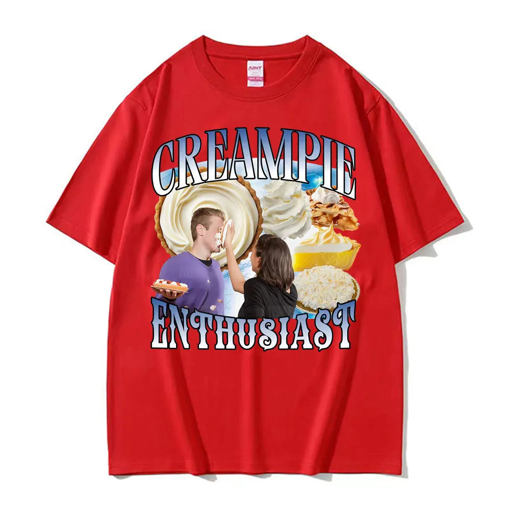 Cream Pie Enthusiast Tee
