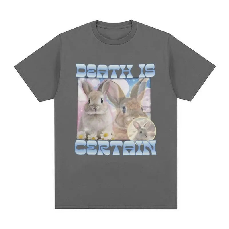 Death Is Certain Bunny Tee
