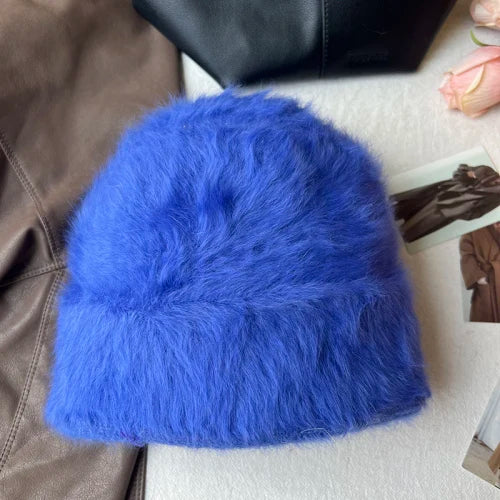 Rabbit Fur Beanies