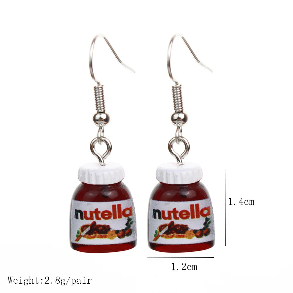 Nutella Earrings