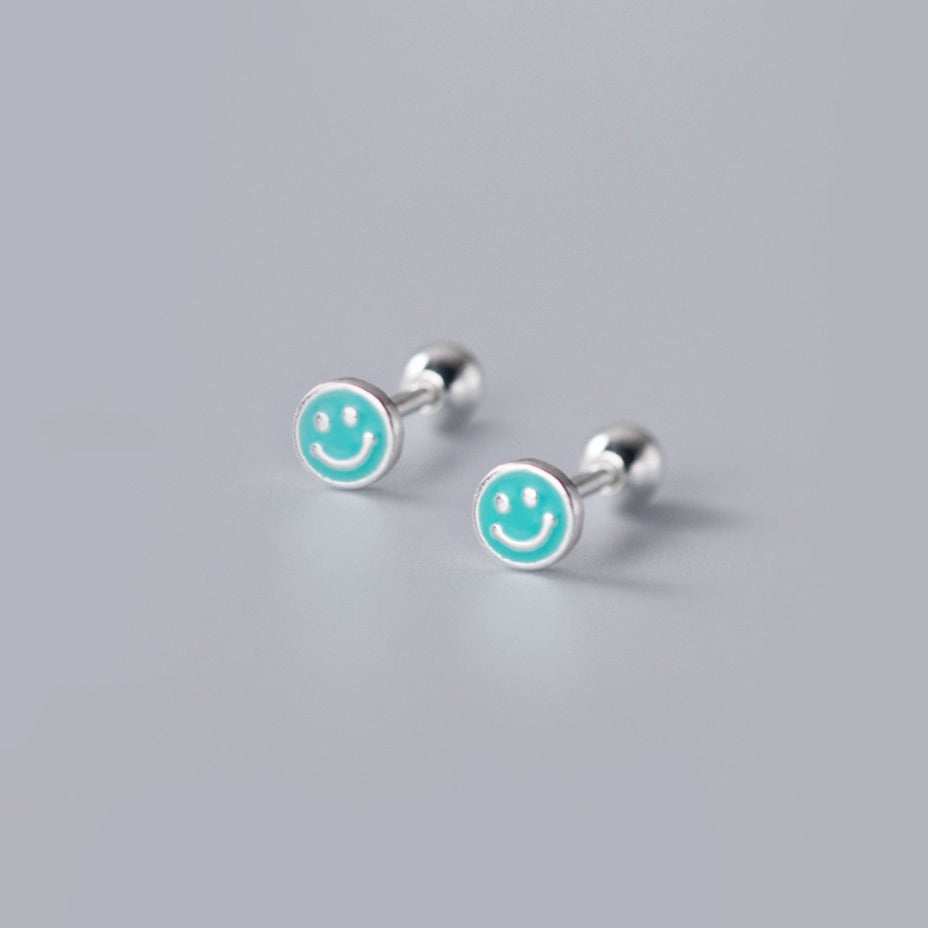 Smiley Face Earring