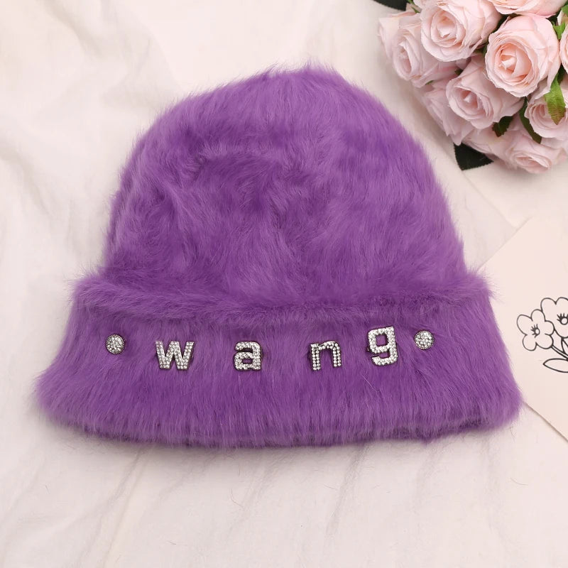 Rabbit Fur Beanies