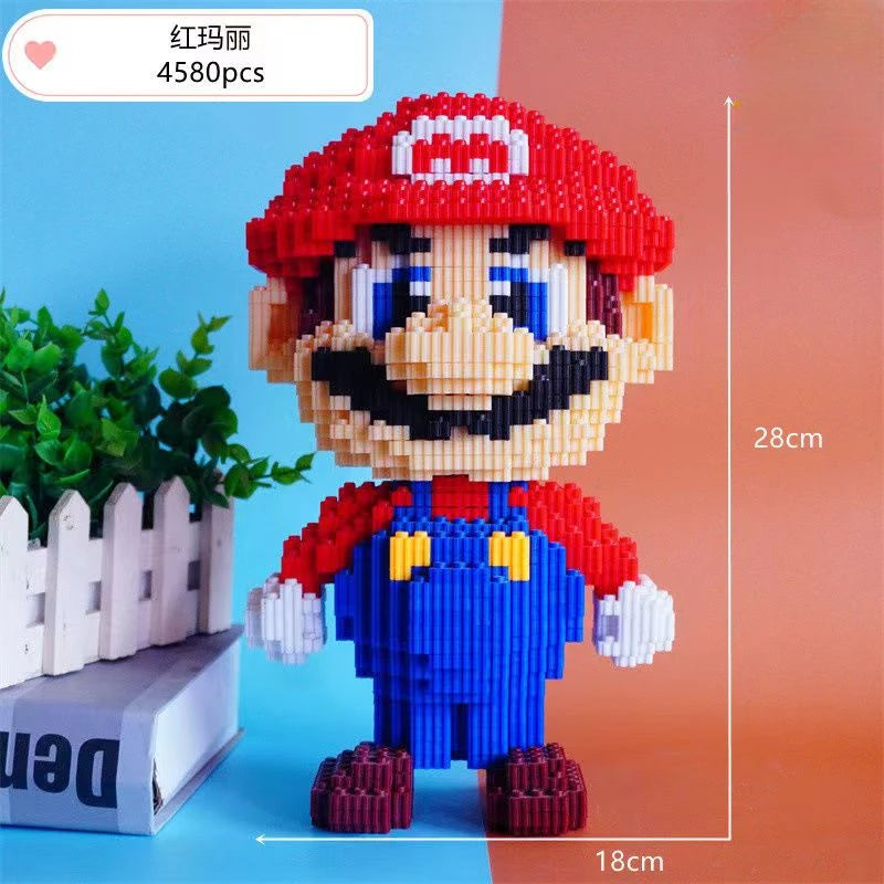 Super Mario Large Block 3D Puzzle Assembly Toy