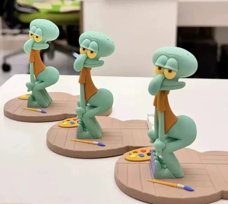 Squidward Phone Holder