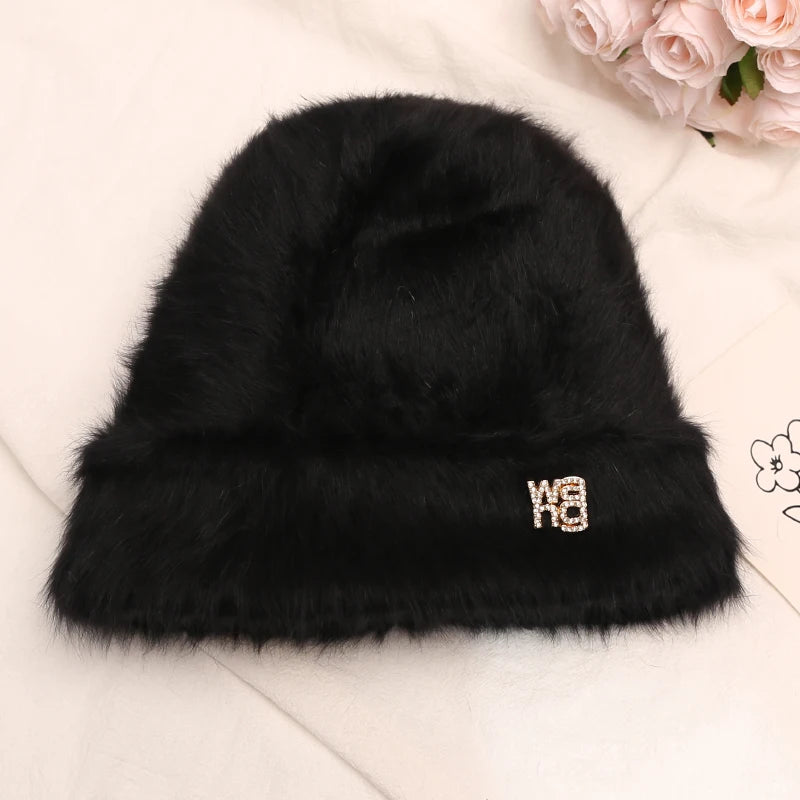 Rabbit Fur Beanies