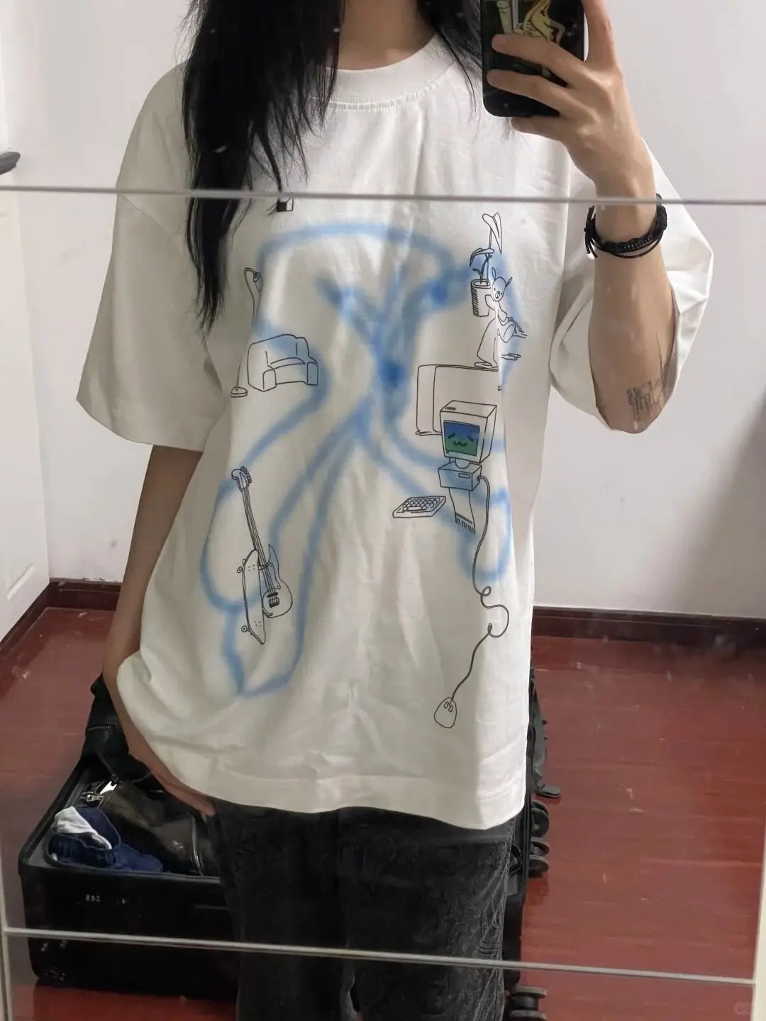 Japanese Water Color Tee