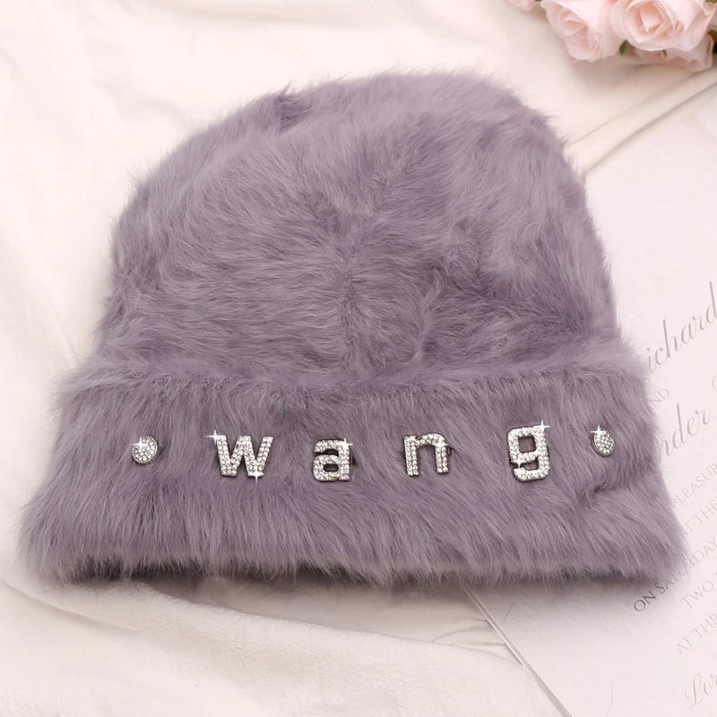 Rabbit Fur Beanies