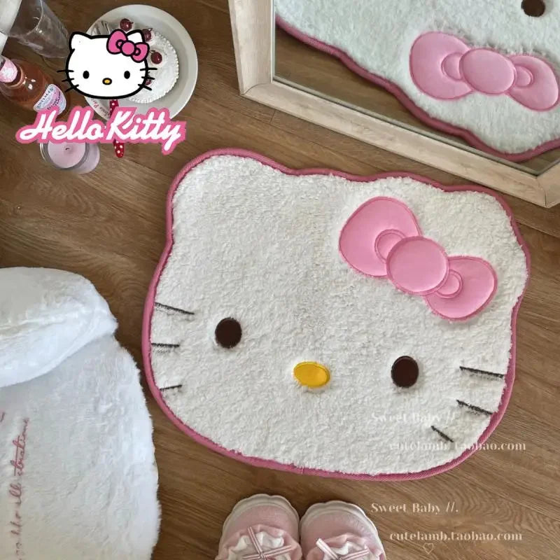 50-60cm Extra Large Fluffy Hello Kitty Rug
