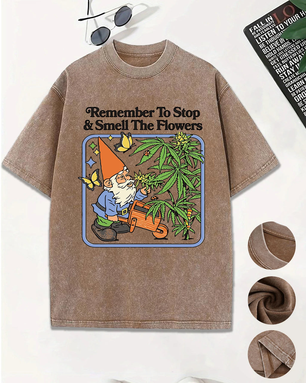 Remember To Stop & Smell The Flowers Tee
