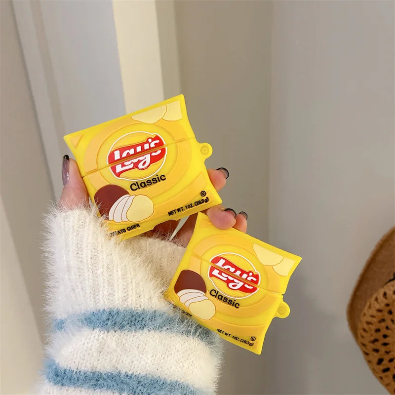 Potato Chips AirPods Pro 1 2 3 Cover Case