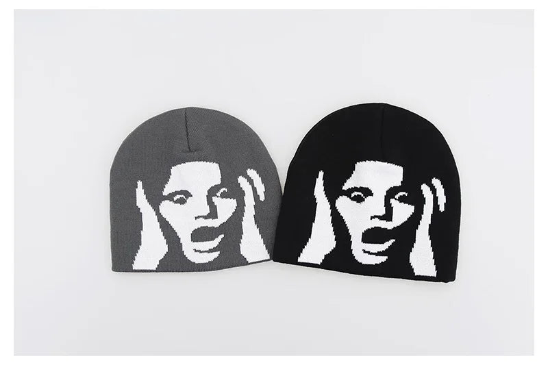 Scream Knit Beanie