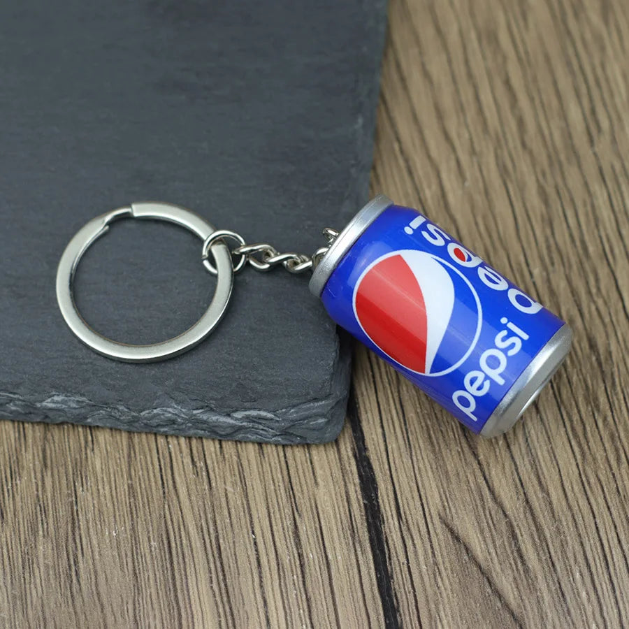 Coke Sprite Fanta Keychain