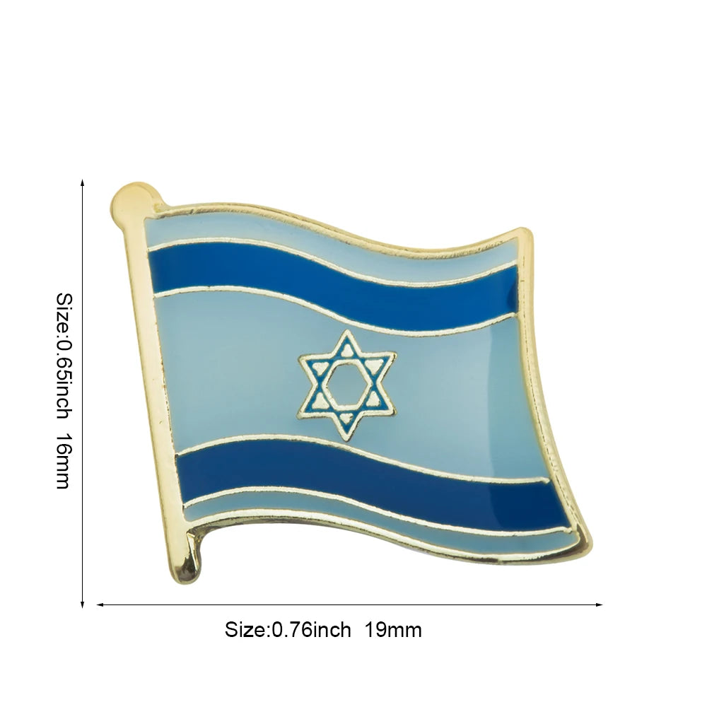 Countries Flag Lapel Pin