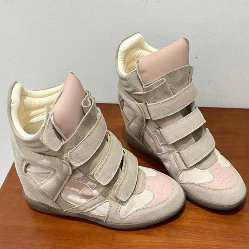 Thick-soled Marant Wedge Sneakers